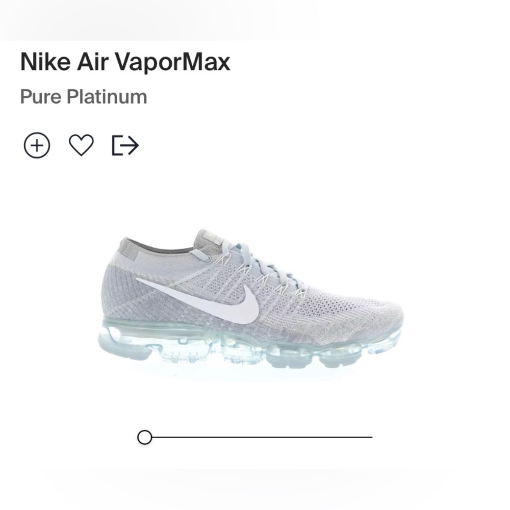 Nike Air Vapor Max Pure Platinum